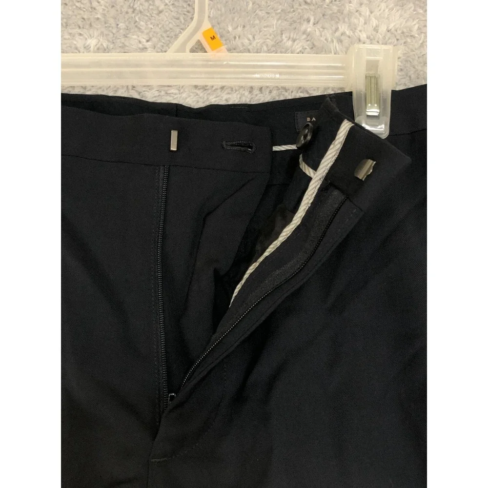 Banana Republic Pants Mens 35X30 Navy 100% Wool Lanificio F.lli Cerruti *Flaw
